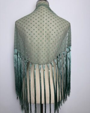 Mantoncillo plumeti verde seco