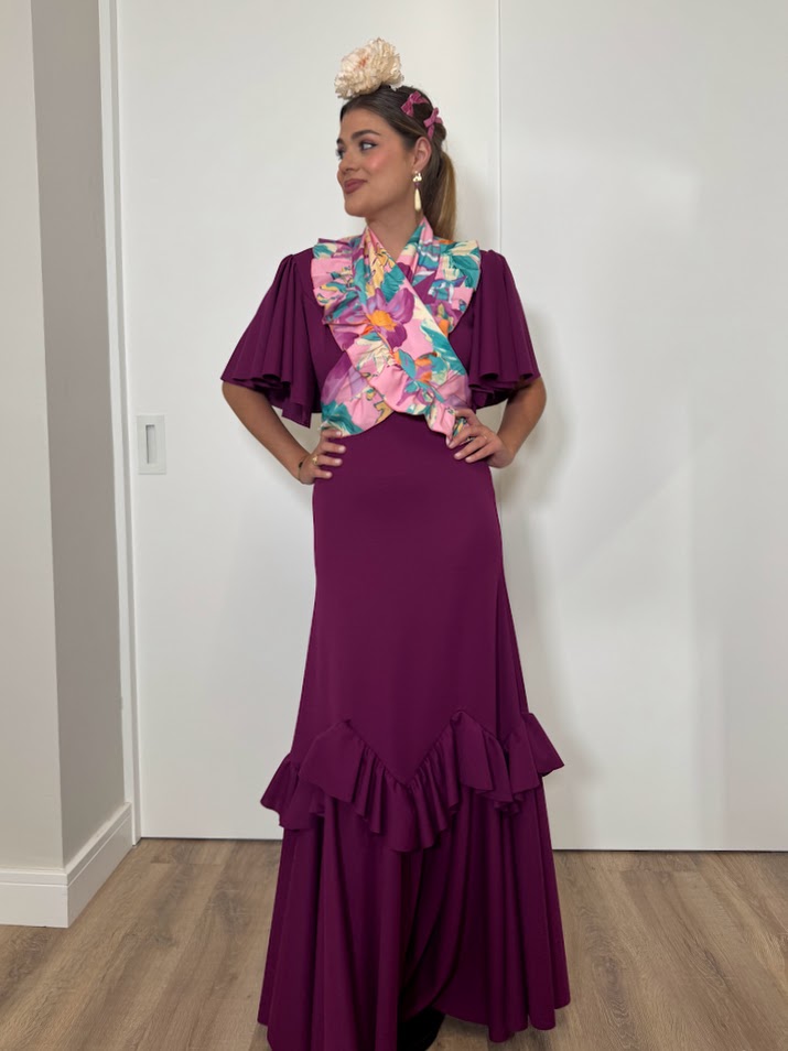 Bata flamenca Aurora (más colores) 15 Bata flamenca Aurora (más colores) - Imagen 15