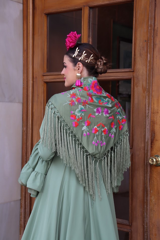 Bata flamenca Carmela (más colores) 14 Bata flamenca Carmela (más colores) - Imagen 14