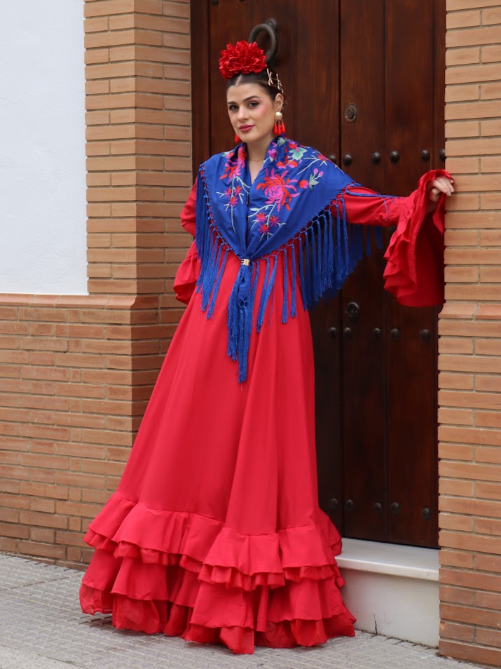 Bata flamenca Carmela (más colores) 6 Bata flamenca Carmela (más colores) - Imagen 6