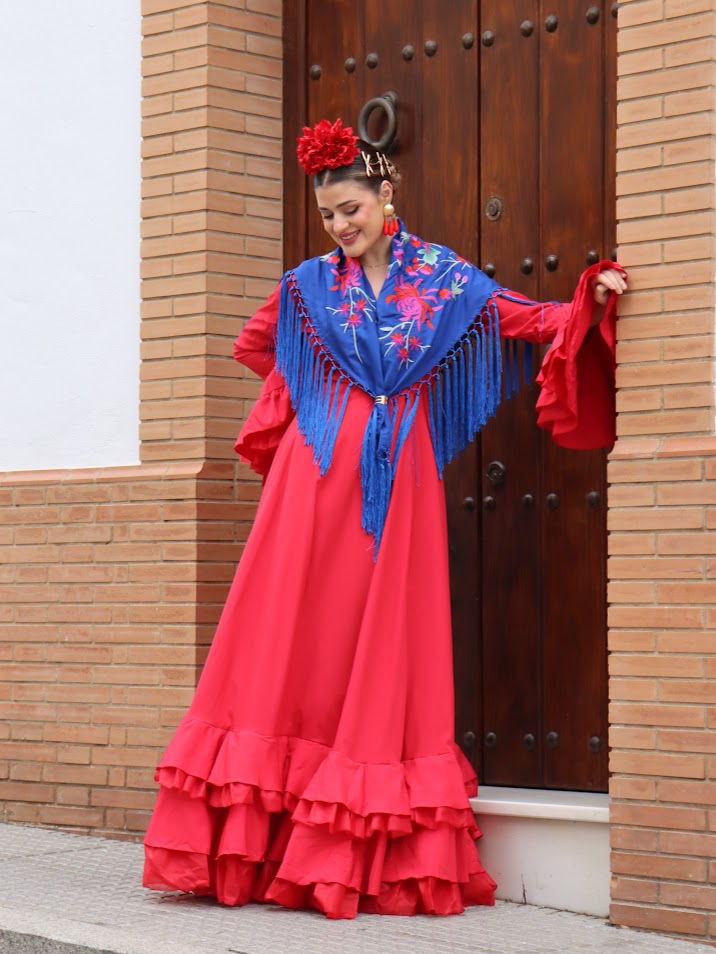 Bata flamenca Carmela (más colores) 4 Bata flamenca Carmela (más colores) - Imagen 4