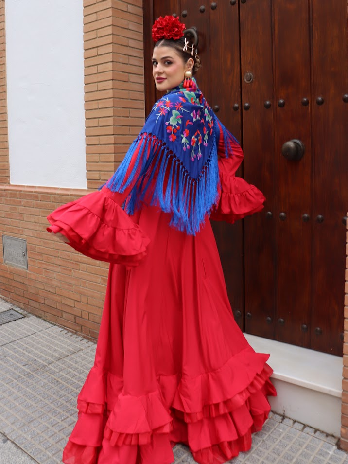Bata flamenca Carmela (más colores) 3 Bata flamenca Carmela (más colores) - Imagen 3