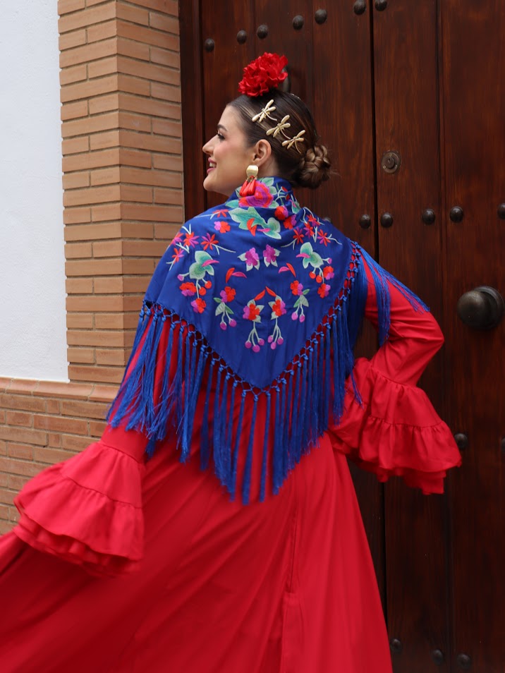 Bata flamenca Carmela (más colores) 2 Bata flamenca Carmela (más colores) - Imagen 2