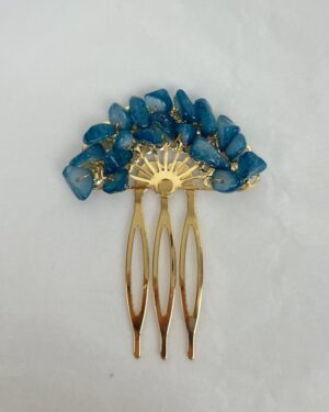 Peinecillo Jerez azul petróleo pequeño