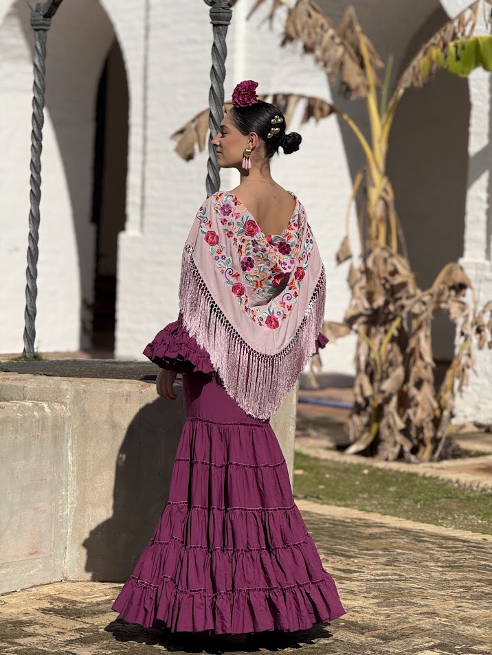 Traje de flamenca Huelva (más colores) 8 Traje de flamenca Huelva (más colores) - Imagen 8