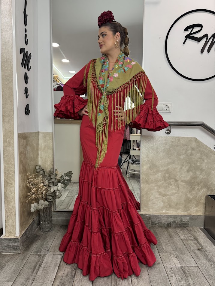 Traje de flamenca Huelva (más colores) 7 Traje de flamenca Huelva (más colores) - Imagen 7