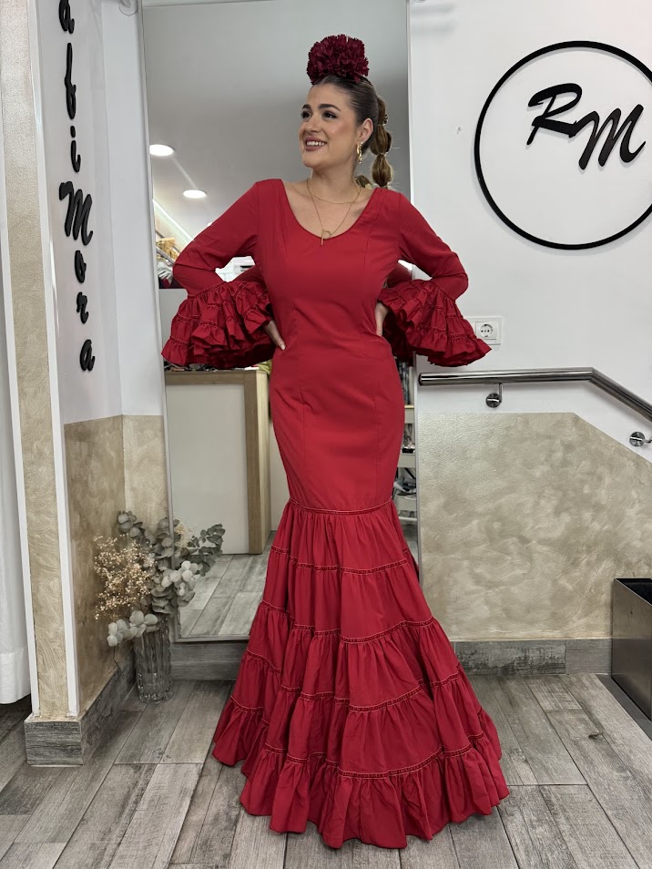 Traje de flamenca Huelva (más colores) 6 Traje de flamenca Huelva (más colores) - Imagen 6