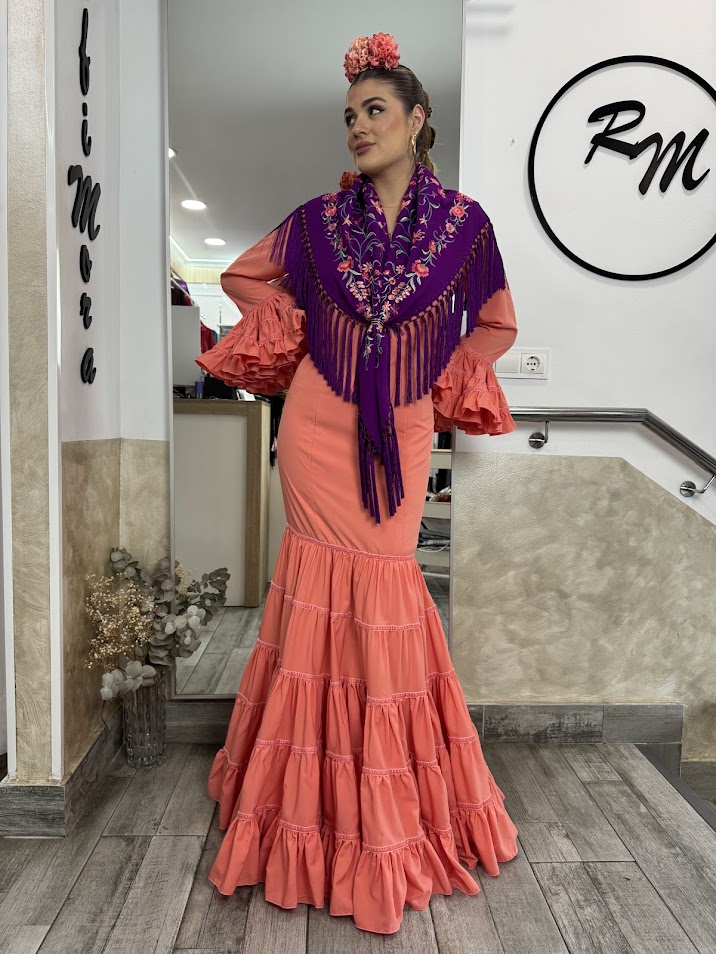 Traje de flamenca Huelva (más colores) 4 Traje de flamenca Huelva (más colores) - Imagen 4