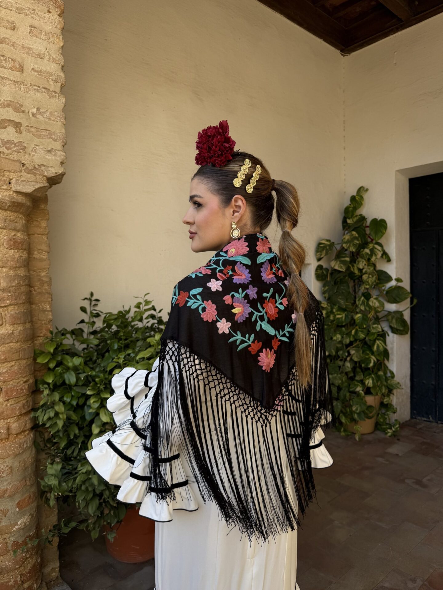 Traje flamenca Huelva lunares (más colores) 14 Traje flamenca Huelva lunares (más colores) - Imagen 14