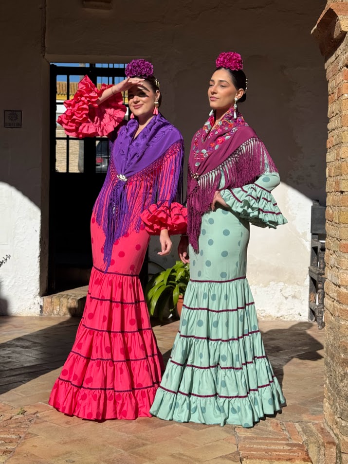 Traje flamenca Huelva lunares (más colores) 15 Traje flamenca Huelva lunares (más colores) - Imagen 15