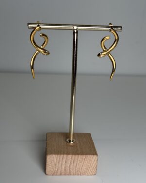 Pendientes serpientes