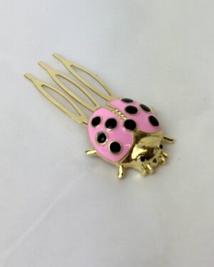 Peinecillo mariquita rosa