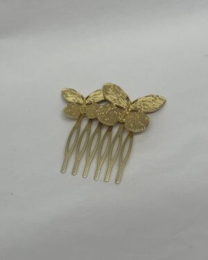 Peinecillo dos mariposas grande mate